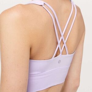 lululemon athletica Lavender Sports Bra